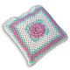 Case pillow case on the pillow shabby chic Pink garden, Pillow, Rostov-on-Don,  Фото №1
