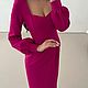 Платье из костюмной ткани. Платья. SOLOdress. Интернет-магазин Ярмарка Мастеров.  Фото №2