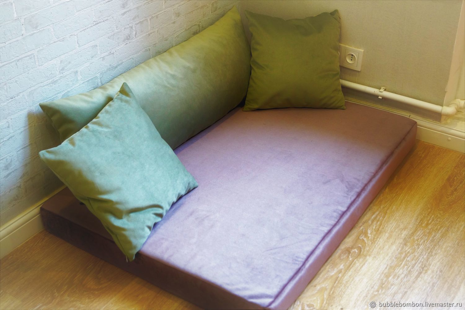 Бескаркасный диван матрас