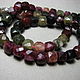 Tourmaline 6,5mm faceted square high quality. Beads1. Elena (luxury-fittings). Online shopping on My Livemaster.  Фото №2