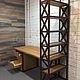  Рабочий стол в стиле лофт из ясеня. Столы. furniture store. Ярмарка Мастеров.  Фото №4