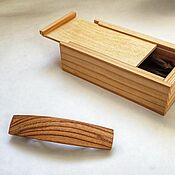 Украшения handmade. Livemaster - original item Wooden Ash Hair Clip. MIDI. Handmade.