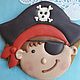 Gingerbread Pirate Party. Cakes-toppers on cake. Gingerbread Cookies Set. sweets for joy (galinadenisenko). My Livemaster. Фото №5