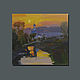 Suzdal sunset oil Painting, Pictures, Yalta,  Фото №1