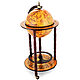 Globe outdoor bar 'Dau' sphere 33 cm, Stand for bottles and glasses, St. Petersburg,  Фото №1