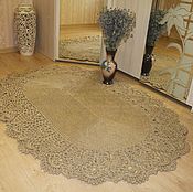 Для дома и интерьера handmade. Livemaster - original item Carpet jute 