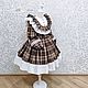 Платье " Zhaklin ". Платье. Little___dress. Ярмарка Мастеров.  Фото №4