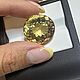 Крупный и яркий природный цитрин! 33, 66Ct. Бусины. Астрологический подбор камней. Интернет-магазин Ярмарка Мастеров.  Фото №2