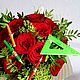 Букет цветов "В школу" Живые цветы на 1 сентября. Букеты. DARK FLORIST Флористика Декор ЦВЕТЫ. Интернет-магазин Ярмарка Мастеров.  Фото №2