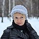 Кепка вязаная женская, Меховая кепка, Кепка букле. Кепки. Belkahats / Шапки, медведи / Мария. Интернет-магазин Ярмарка Мастеров.  Фото №2