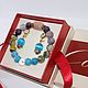 Bracelet and earrings for Cancer ' Happiness in your home!'. Jewelry Sets. Beautiful jewelry from stones. Online shopping on My Livemaster.  Фото №2