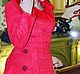 coat! Coat stylish!Coat red !, Coats, Moscow,  Фото №1