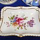 Винтаж: Royal Crown Derby.Тарелка.Игольница.Икорница.Англия. Тарелки винтажные. Серебро.Картины (kartinyserebro). Ярмарка Мастеров.  Фото №6