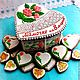 Gingerbread Heart box white. Gingerbread Cookies Set. sweets for joy (galinadenisenko). My Livemaster. Фото №5