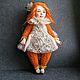 Тедди долл Лиса. Тедди Долл. Люлюкины куклы (lyulyukindolls). Ярмарка Мастеров.  Фото №6