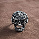 Order Steampunk Skull Ring. A man's skull ring. bronze silver. Mastenarium (mastenarium). Livemaster. . Rings Фото №3