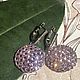 Sunny dawn earrings, 925 silver, Europe, Vintage earrings, Arnhem,  Фото №1