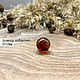 Order Beads ball 13mm made of natural Baltic amber cognac color. LUXAMBER. Livemaster. . Beads1 Фото №3