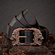 Leather belt 'REFLECTION', Straps, St. Petersburg,  Фото №1