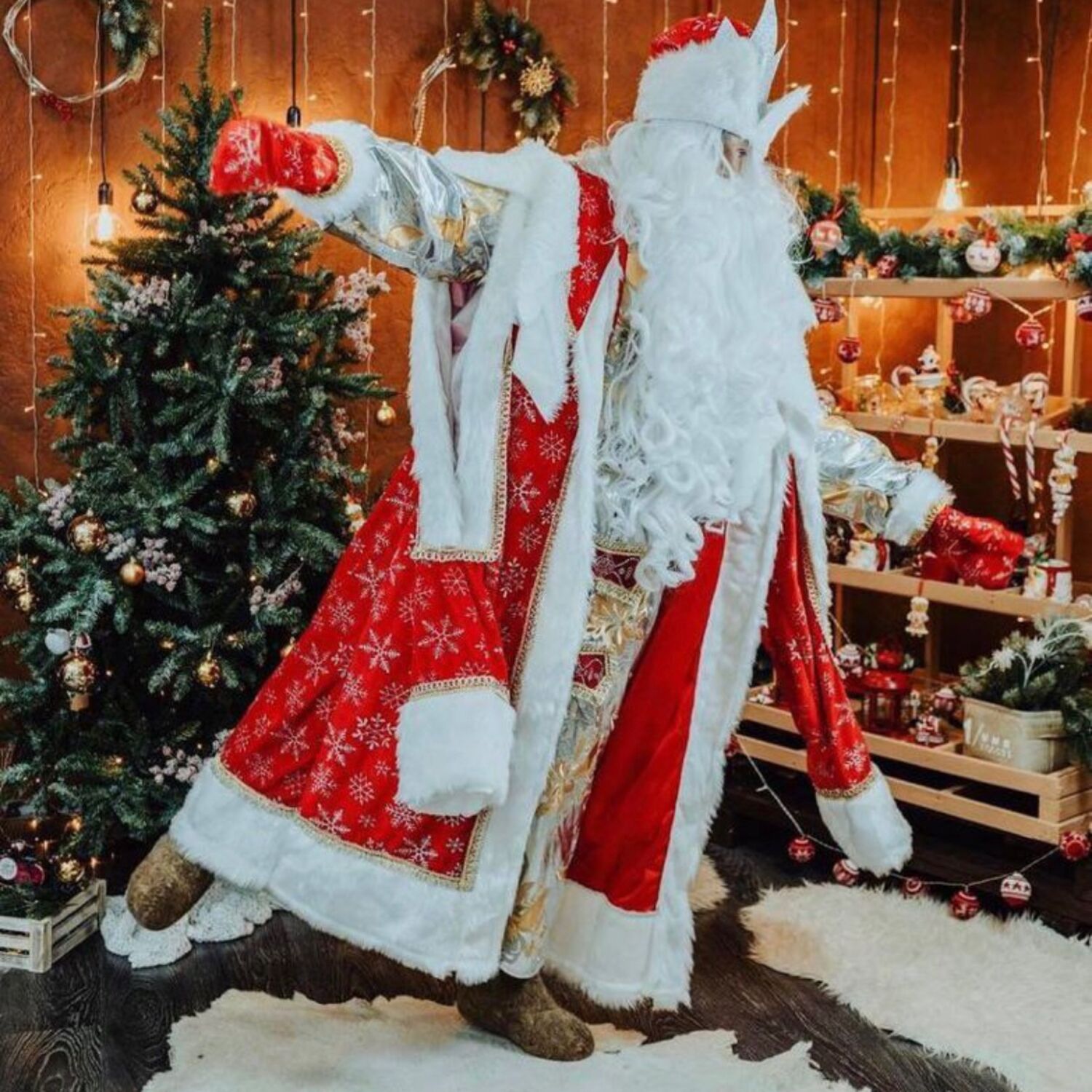 Костюм Деда Мороза в интернет-магазине Ярмарка Мастеров по цене 16790 ...