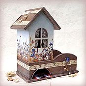 Для дома и интерьера handmade. Livemaster - original item Tea house with candy box 
