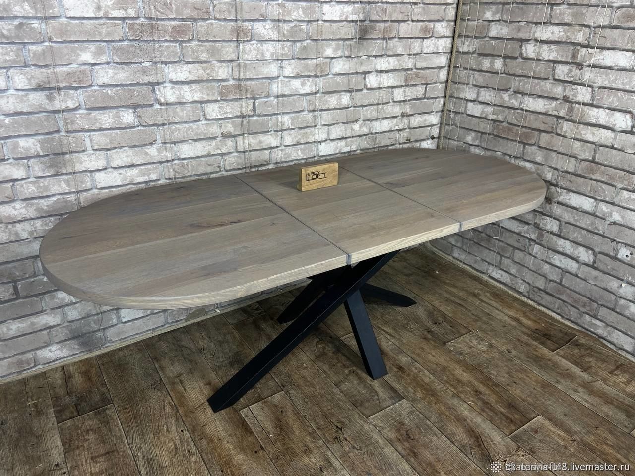 Стол раздвижной, массив дуба в интернет-магазине Ярмарка Мастеров по ...