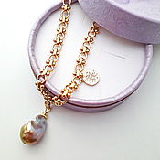 Украшения handmade. Livemaster - original item Necklace chain with a set of replaceable pendants. Gold-plated chain.. Handmade.