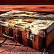 Заказать Чемодан "Мужской". MashaAndreevaDekor. Ярмарка Мастеров. . Сумки и аксессуары Фото №3