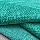 Knitted jacquard emerald. Fabric. tessutionline. Online shopping on My Livemaster.  Фото №2