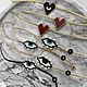 Позолоченный браслет из бисера "I SEE". Черный браслет. Колье. STATEMENTS JEWELRY Only_you_byElena. Ярмарка Мастеров.  Фото №8