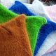 Зеленая мини-бини с ушками, котошапка, пух норки. Шапки. Анна Меркан. Ярмарка Мастеров.  Фото №5