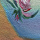 Painting of peonies in a vase 'Fragrance of flowers'. Pictures. Art-terapiya Iriny Churinoj (irina-churina). Ярмарка Мастеров.  Фото №6
