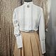 Order Victorian-style cotton blouse 'Perfect Stripe'. Moda No Time. Livemaster. . Blouses Фото №3