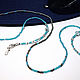 Copy of Copy of Beaded Keychain BK1450736. Chain for glasses. Kroshka Bijou. My Livemaster. Фото №4