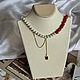 Заказать Колье из коралла и жемчуга майорка. suerte jewelry. Ярмарка Мастеров. . Колье Фото №3