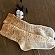 Ажурные женские носки "Осенний лес". Носки. Марибель (mari_bell_knit). Ярмарка Мастеров.  Фото №6