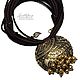 Golden Chic Pendant (402) designer jewelry, Pendant, Salavat,  Фото №1