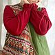 Жилет стеганый из льна этно принт. Жилеты. SVЭRO dress. Ярмарка Мастеров.  Фото №7