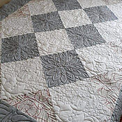 Для дома и интерьера handmade. Livemaster - original item Quilt-quilted patchwork quilt. Handmade.