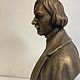  НИКОЛАЙ ВАСИЛЬЕВИЧ ГОГОЛЬ - КЛАССИК РУССКОЙ И УКРАИНСКОЙ. Скульптуры. Ironbronza. Интернет-магазин Ярмарка Мастеров.  Фото №2