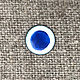 Overglaze paint FERRO 64 Serie No. №64115 blue, Blanks for jewelry, St. Petersburg,  Фото №1
