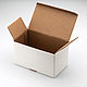  Коробка 275х160х150 мм, белый картон, Коробки, Москва,  Фото №1