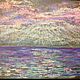 Sea in the evening. Pastel, Pictures, Moscow,  Фото №1