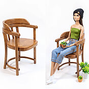 Куклы и игрушки handmade. Livemaster - original item Wooden chair 