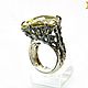 Лимонный кварц "Сон в лимонную ночь  " кольцо. Кольца. DESIGNER JEWELRY 'JANNA'. Ярмарка Мастеров.  Фото №4