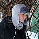 Комплект "Король севера". Шапка-ушанка и снуд. Шапка-ушанка. Наталья Глебовская. Интернет-магазин Ярмарка Мастеров.  Фото №2
