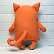 Order Decorative pillow toy Red cat. pillowstown. Livemaster. . Pillow Фото №3