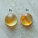 Кабошон из сердолика Ø 12.5 ( -0.2) мм. Кабошоны. Gemlab. Ярмарка Мастеров.  Фото №4