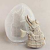 Материалы для творчества handmade. Livemaster - original item Mold By Pike`s command Russian Folk Tales Silicone mold. Handmade.