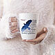 Принт с пожеланиями СИНЯЯ ПТИЦА. Сувениры с пожеланиями. Felicita (jenny-design). Интернет-магазин Ярмарка Мастеров.  Фото №2